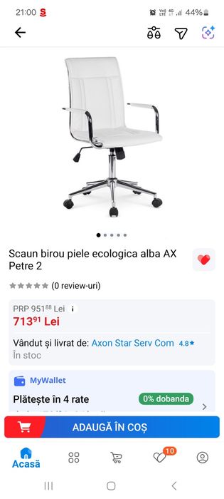 Scaun reglabil birou