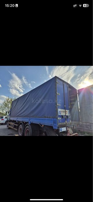 Тент, ворота камаз 7,80