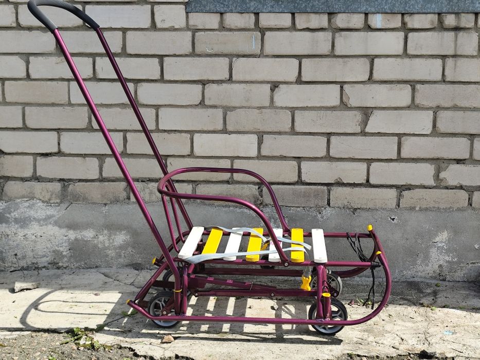 Санки с колесами