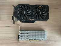 AMD Radeon R380 4GB Gigabyte Windforce + 1050GT Gigabyte + 8GB RAM