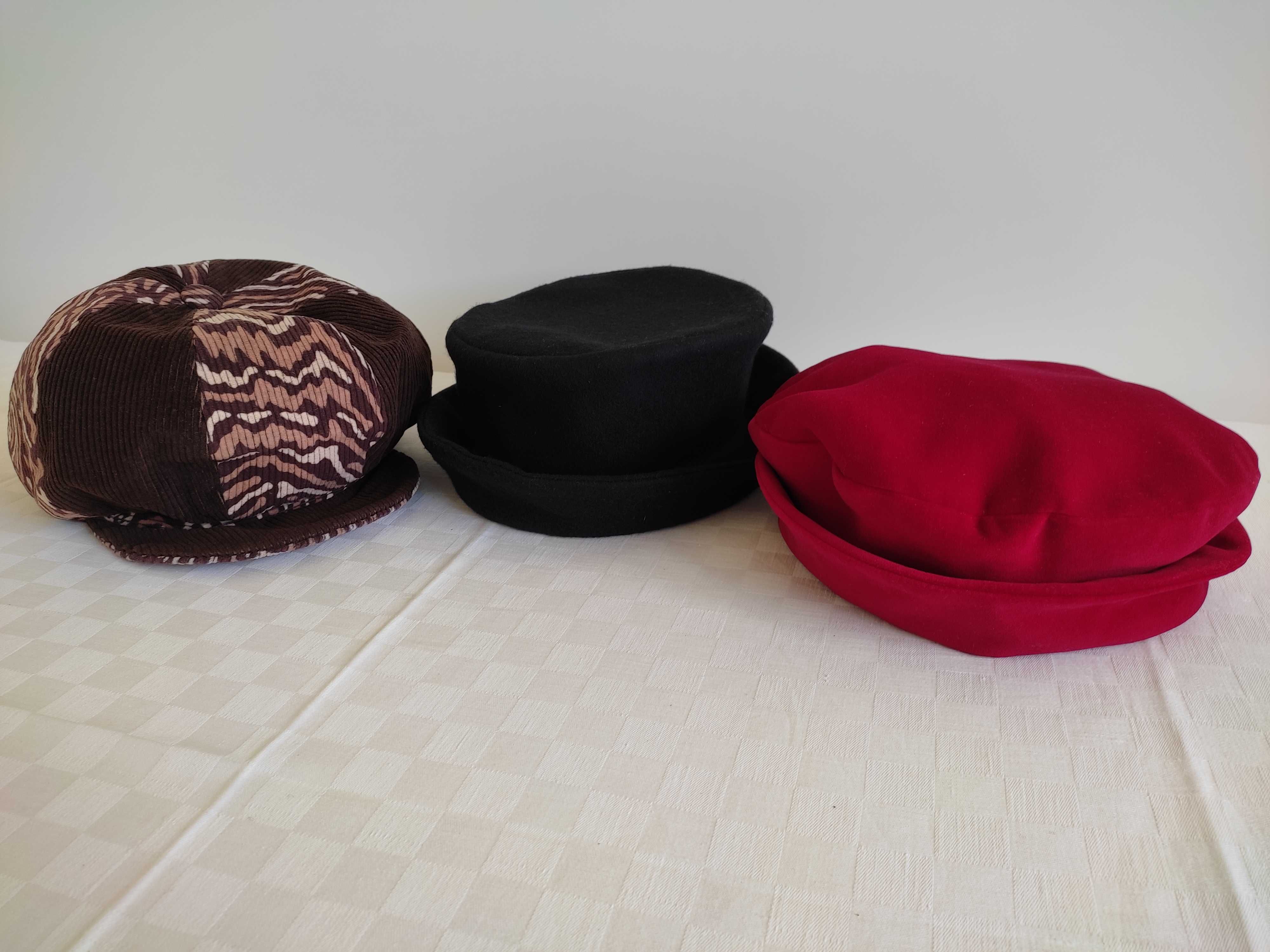 Нови елегантни дамски шапки, барети, каскети