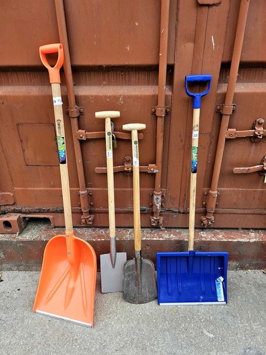 Snow shuffle and garden