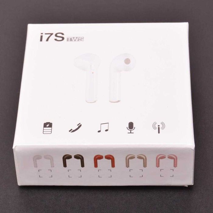 Безжични  слушалки бели