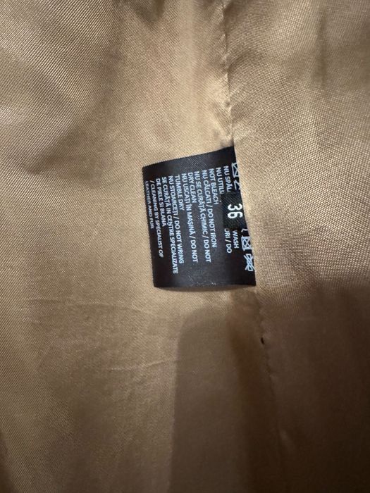 Palton din blana naturala de miel merinos A&A vesa