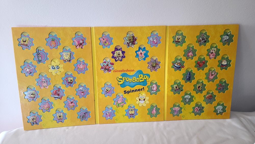 Colectia completa SpongeBob Carrefour sau Kaufland cu