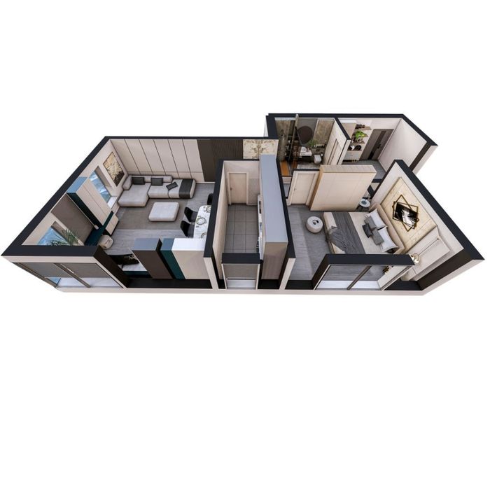 Apartament - 2 camere - O.B.A LUXURY PLUS - TOMIS PLUS