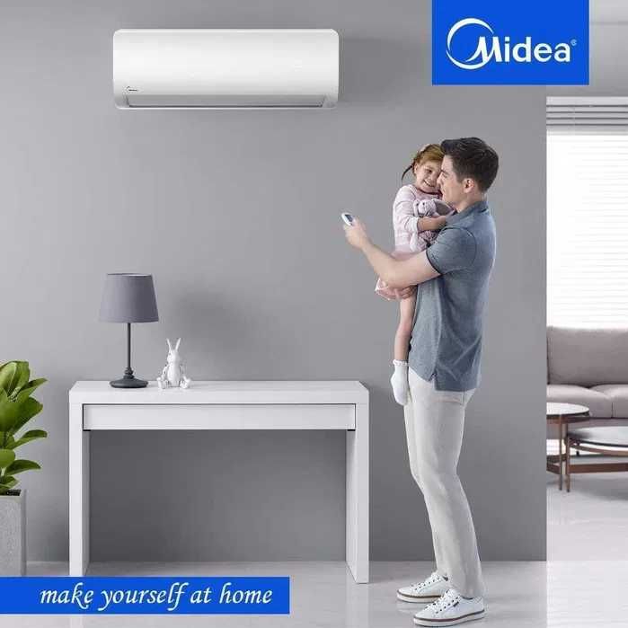 Кондиционер Midea Alba Inverter 12 Установка БЕСПЛАТНО+РОЗЫГРЫШ BYD E2
