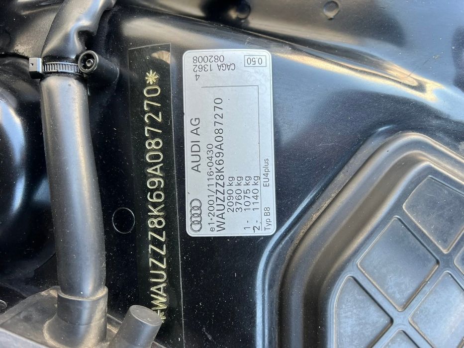 Audi A4 B8 an 2009