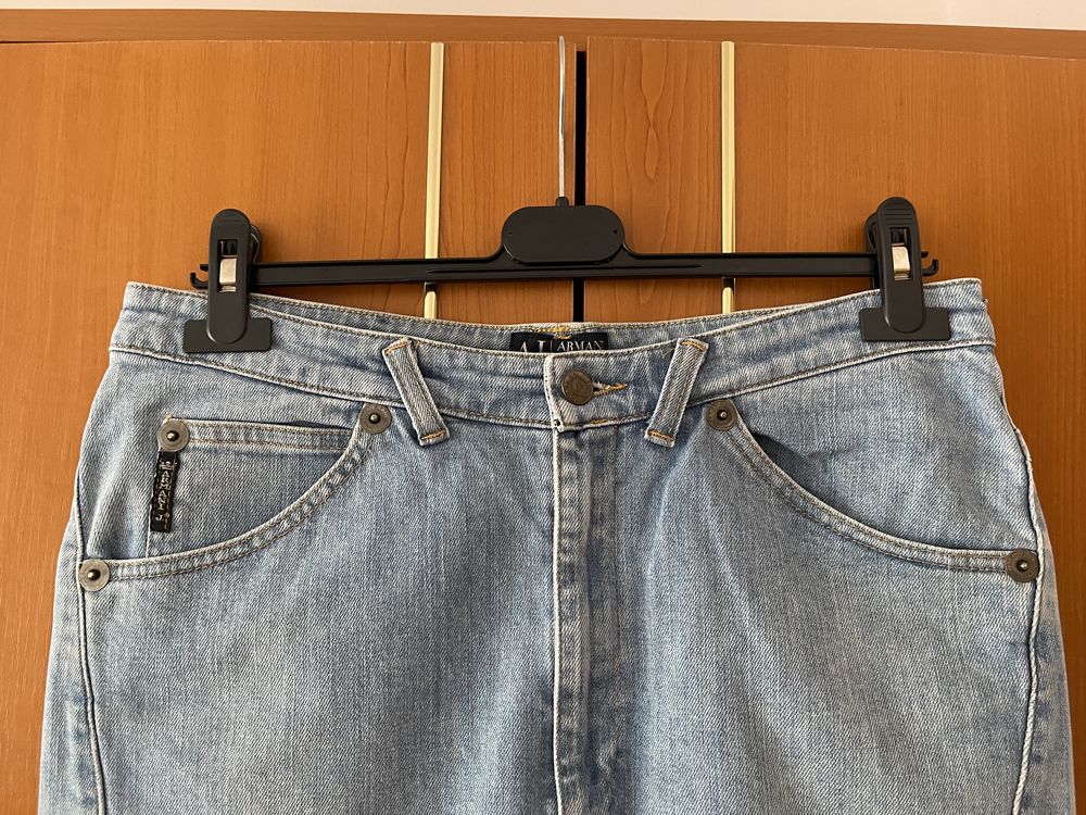 Fustă de blugi Armani Jeans
