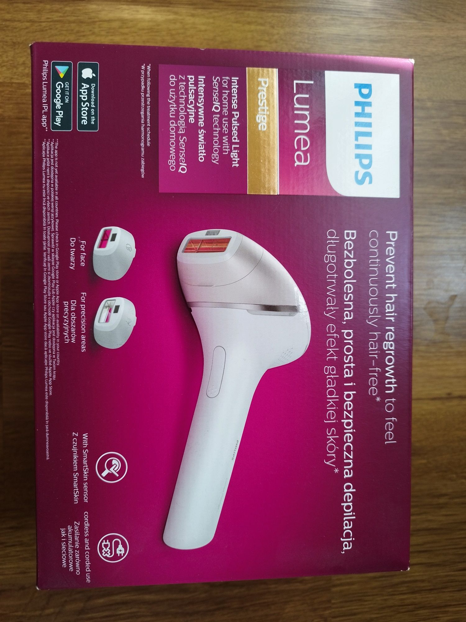 Фотоепилатор Philips Lumea Prestige