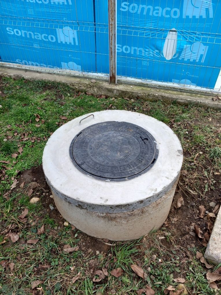 Capac pietonal capac canalizare tuburi beton
