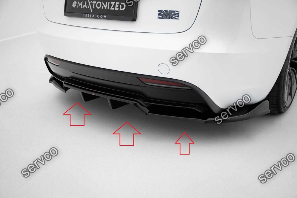 Prelungire bara spate Tesla Model 3 Performance Mk1 2023- v7 - Maxton