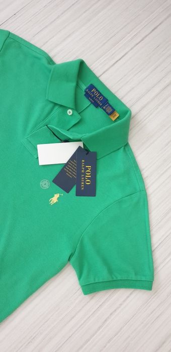 POLO Ralph Lauren Cotton Slim Fit / S НОВО! ОРИГИНАЛ! Мъжка Тениска!