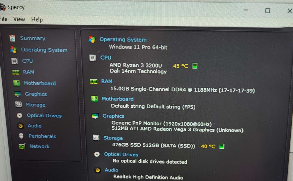 Laptop 2 în 1 Touchscreen 15.6”, AMD Ryzen 3200U, 16GB RAM, SSD 512GB