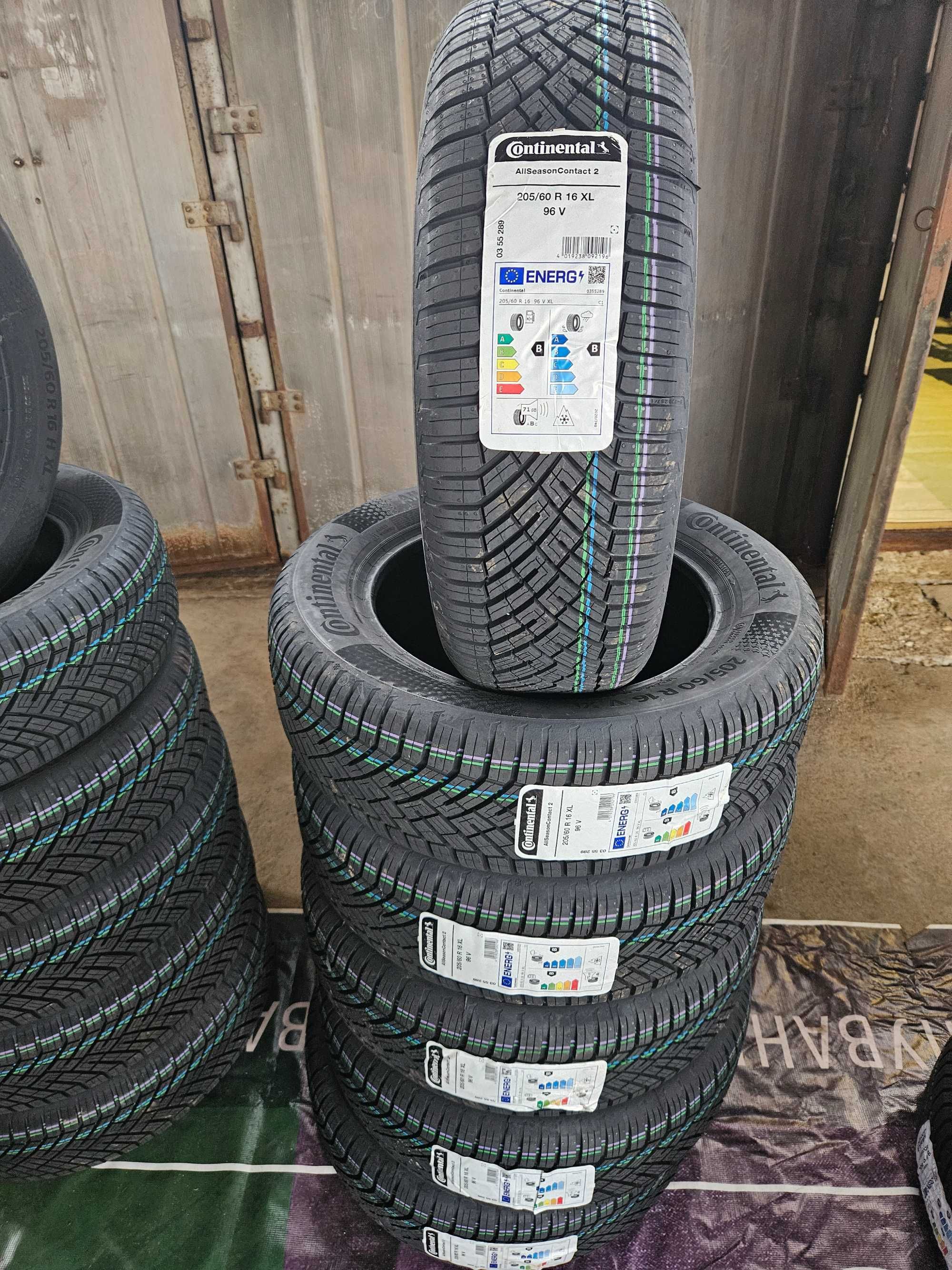 Нови всесезонни гуми 205/60 R16 Continental AllSeason 2 XL 96V DOT2024