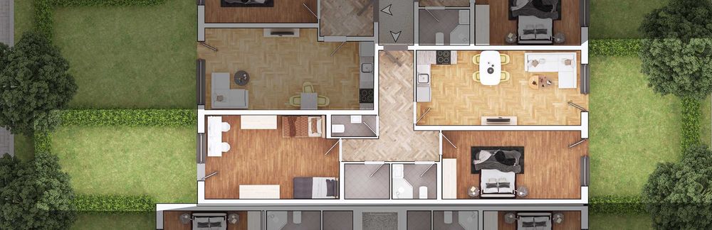 Продава се Тристаен апартамент в София, Овча купел - 133 кв.м за 1842 €/кв.м - Снимка #1