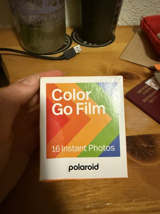 Polaroid Go film color снимки за камера полароид