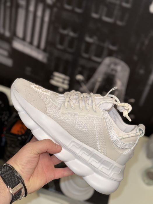 Adidasi Versace piele