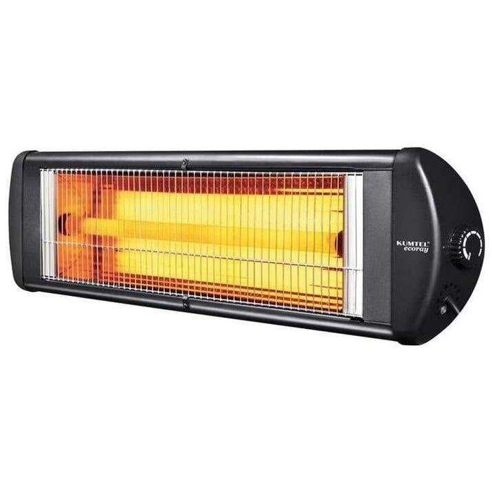 Radiator electric cu infrarosu KUMTEL EX25, 2500W, Termostat