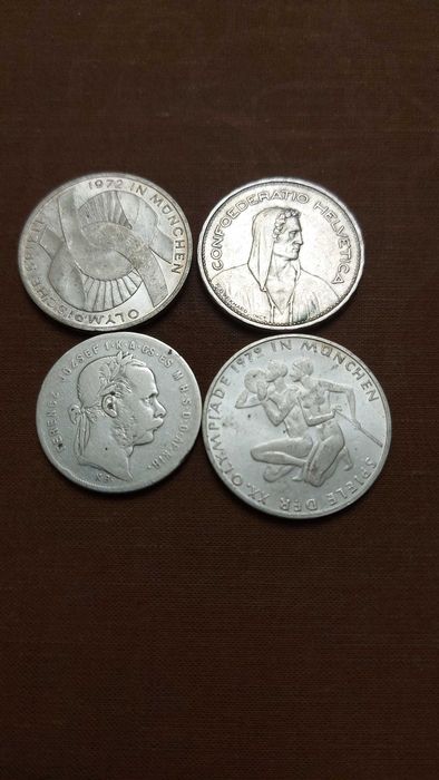 Monede vechii de argint