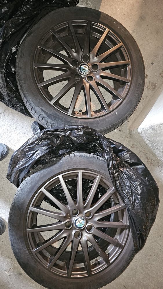 Летни гуми 235/45/18 Pirelli powergy с джанти 18’ Alfa Romeo