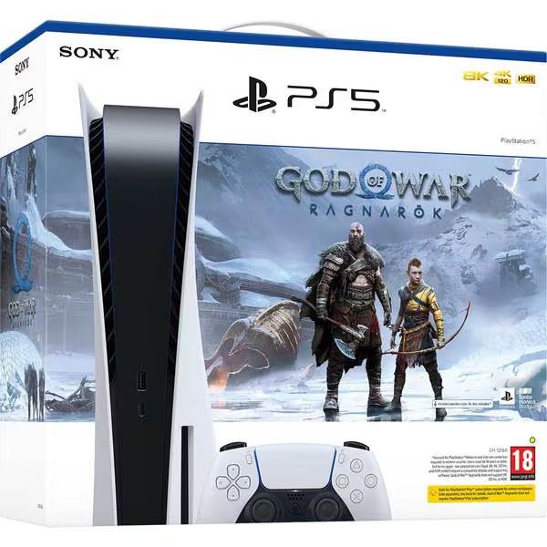 PlayStation 5 (PS5) 825GB, C-Chassis + Joc Disc God of War Rag