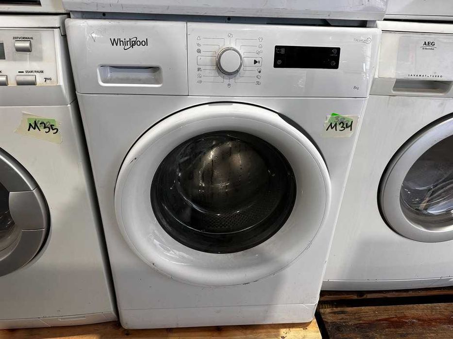 Whirlpool FWF81683W EU – пералня 8 кг, 1600 оборота, FreshCare+ (М34)