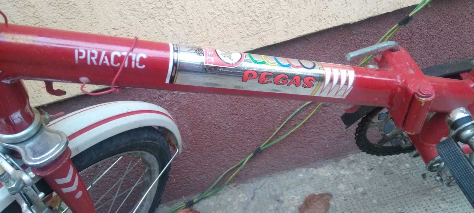 Bicicleta pliabila Pegas Practic, vintage de colectie