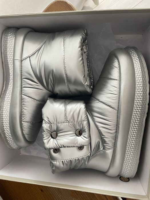 Boots de zapada - cizme - argintii masura 38