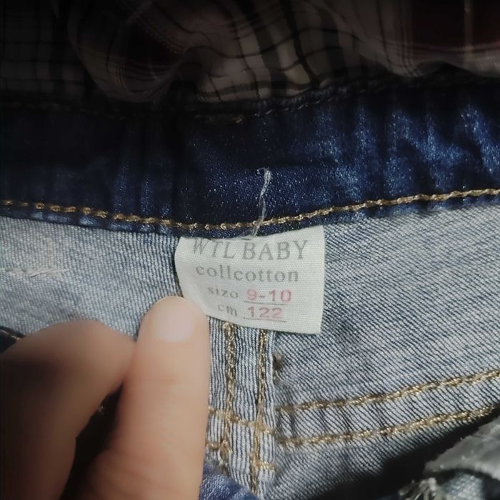 Джинсовый комбез на девочку.