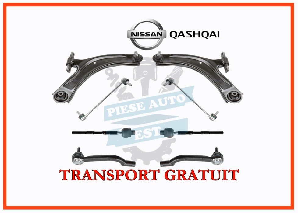 Kit brate Nissan Qashqai 2007-2014 + TRANSPORT GRATUIT