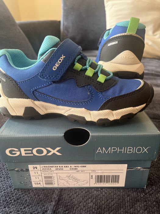 Geox Непромокаеми спортни обувки с велкро, 29 н.