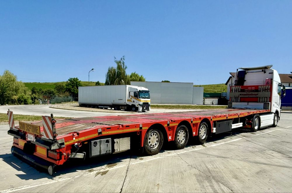 Vand semiremorca platforma extensibila