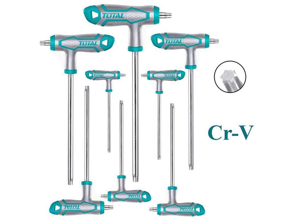 Комплекти ключове TOTAL 9, 12 и 8 части - различни комбинации