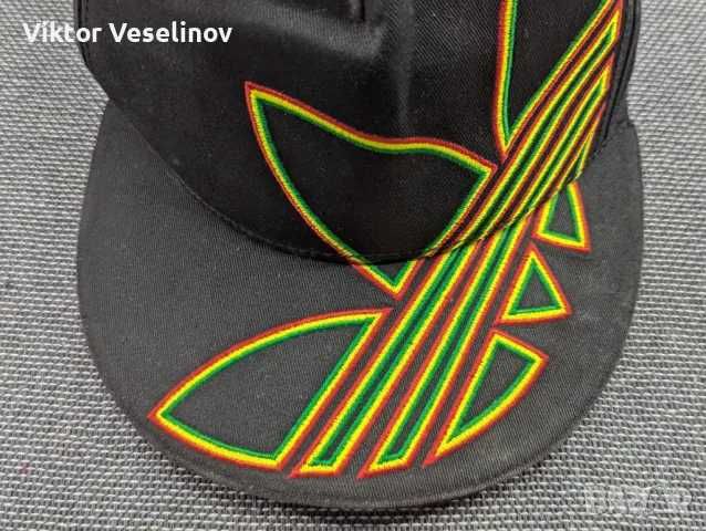 Adidas Rasta Шапка с Козирка Размер Размер Размер M Snapbag Trefoil