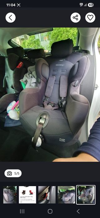 Scaun auto copii cu isofix