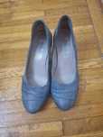 Vand pantofi gri, piele interior/exterior, noi, 37,  made in Portugal
