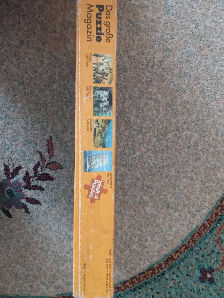 Puzzle 4 in 1 ( 2500pcs.)