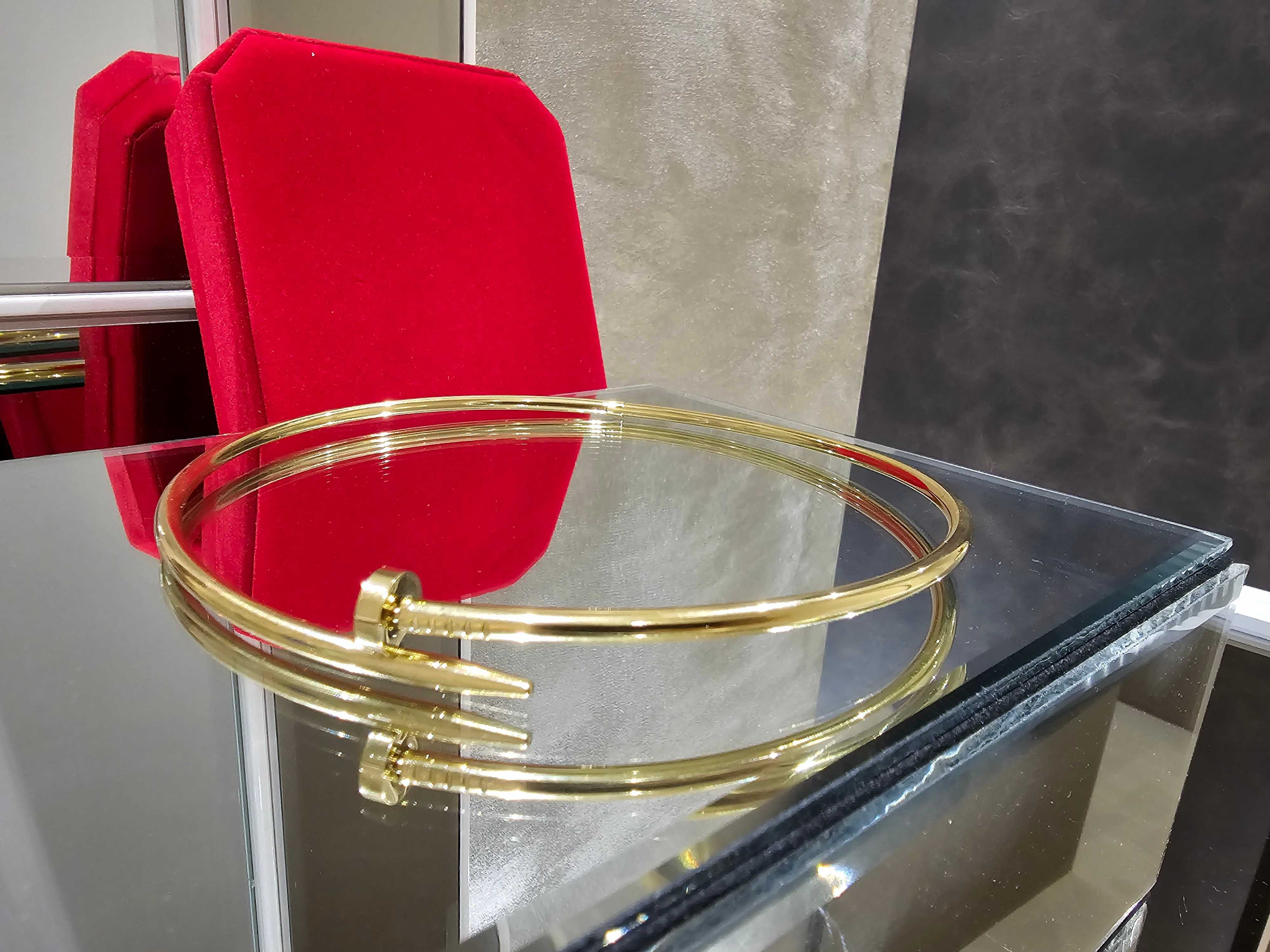 CARTIER Nail Juste un Clou Classic Gold Колие Пирон