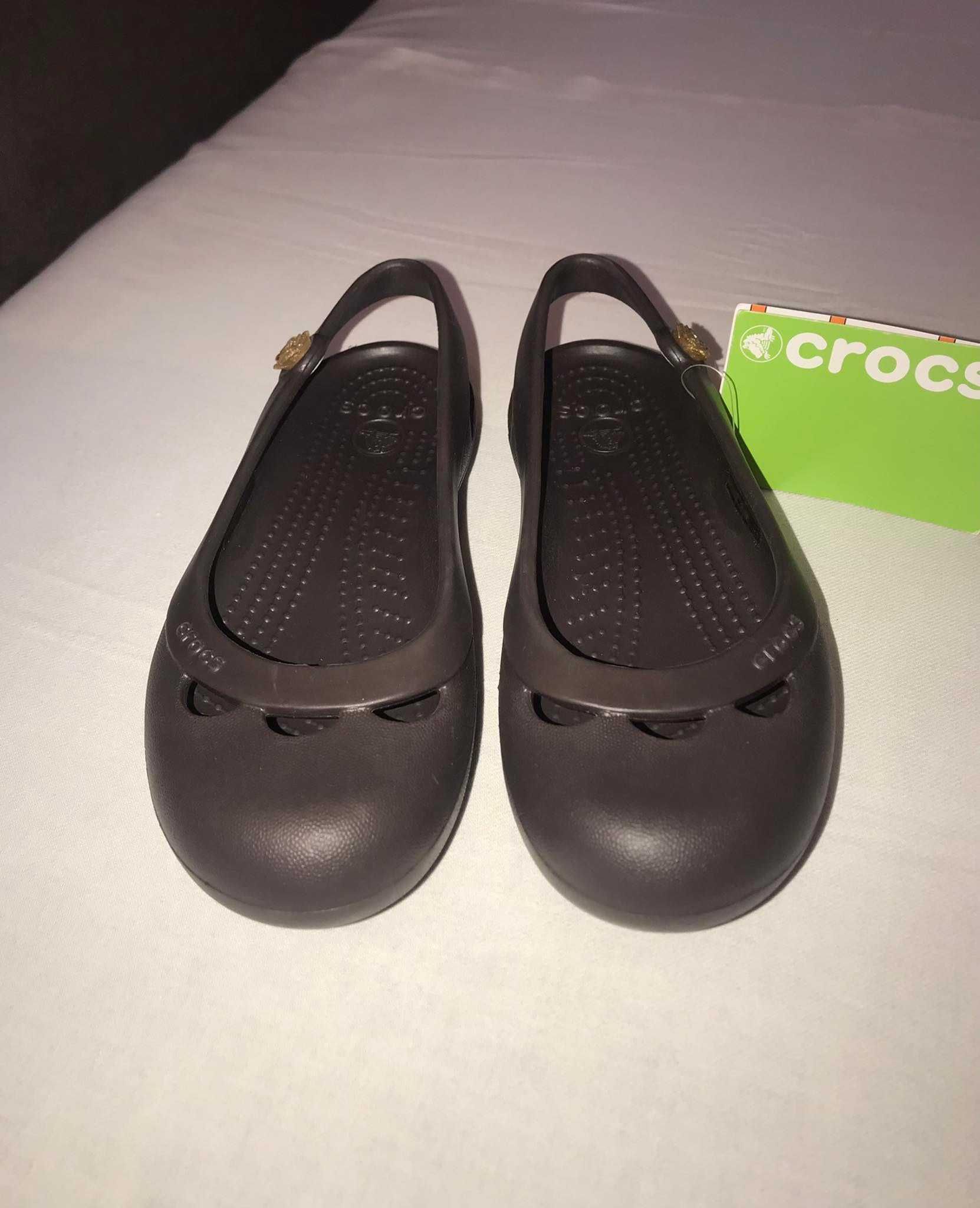 CROCS балеринки, сандали Нови! 33 номер