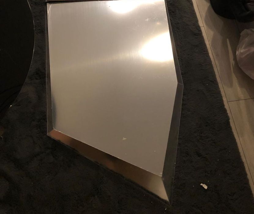 Mid century 2 oglinda masa perete prisma Milano