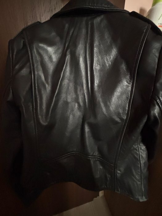 Яке от естествена кожа