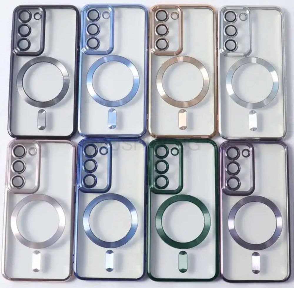 Samsung S20 FE S21 FE S24 FE - Husa TPU Luxury Incarcare Magnetica