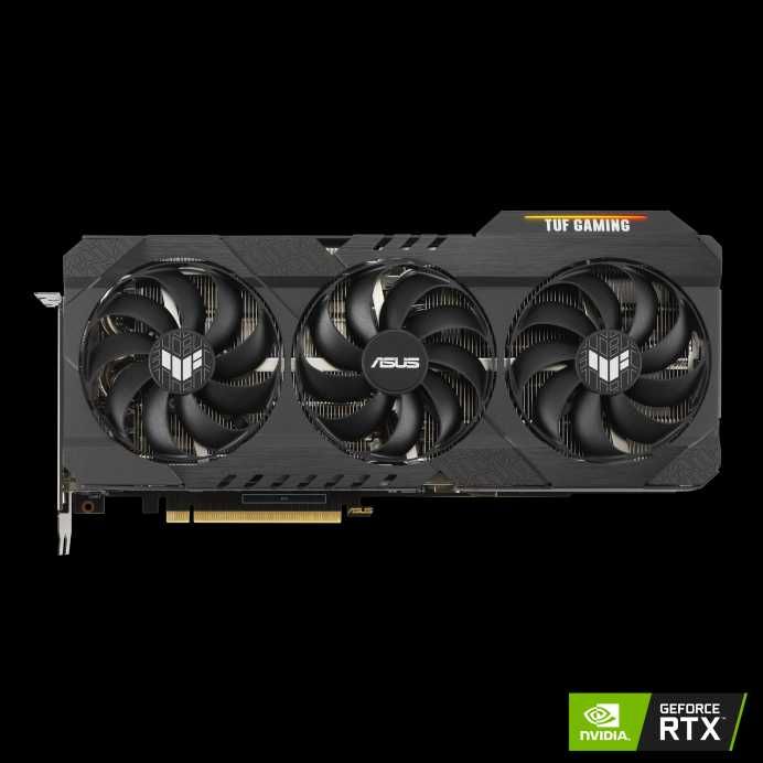 Placă video ASUS TUF RTX 3080 OC Edition 10GB GDDR6X – stare excelentă
