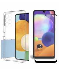 Samsung S10 Lite S20 FE - Husa Silicon Transparenta + Folie Sticla 11D