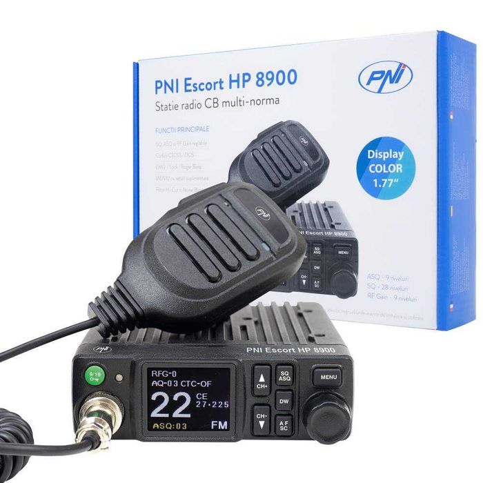 Statie Radio CB PNI Escort HP 8900 Auto Squelch 12V – 24V * Model 2026