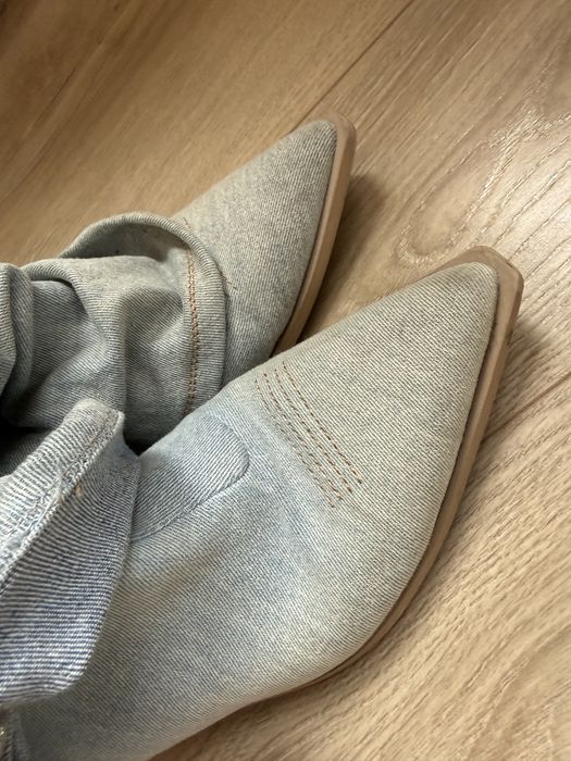 Дамски ботуши дънкови