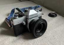 Aparat Foto film SLR Praktica L + obiectiv 50 mm f 2.8