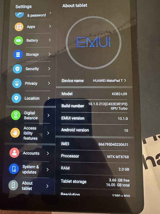 Huawei Mate Pad T