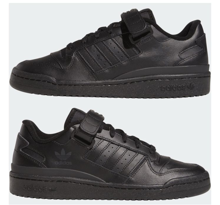 Кроссовки Adidas Forum черный